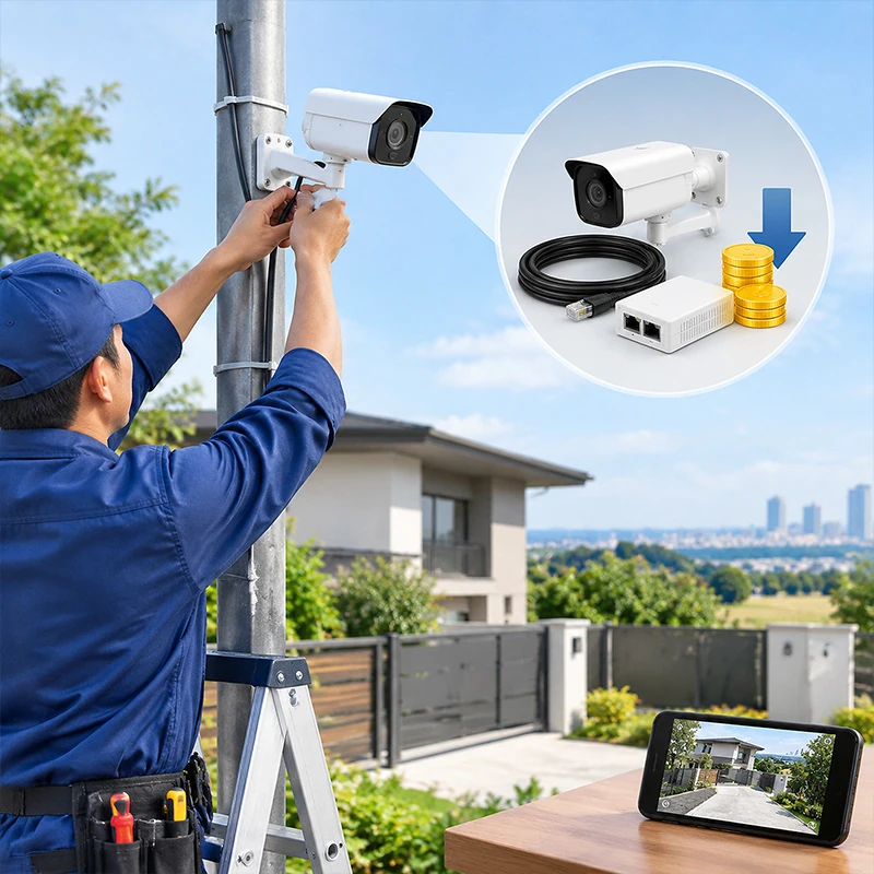 CCTV-installatiekosten op afgelegen locaties verlagen