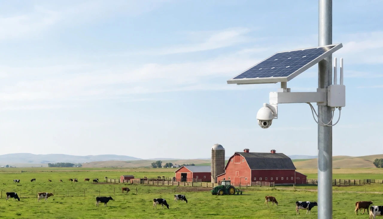 Zonnevoedingssysteem voor CCTV