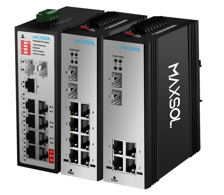 Industriële PoE-switch