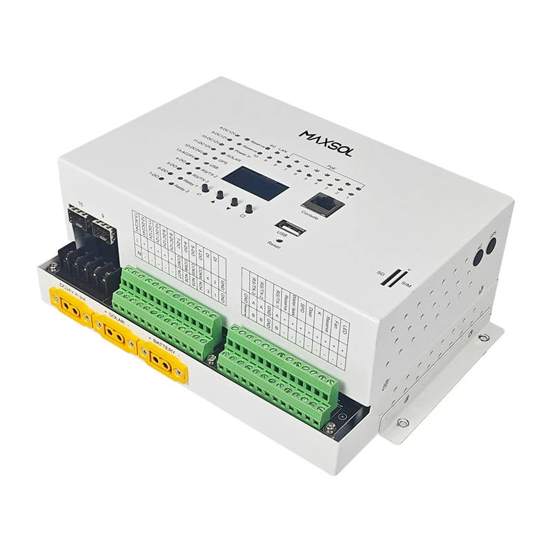 8GE+2GF beheerde industriële IoT-switch op zonne-energie