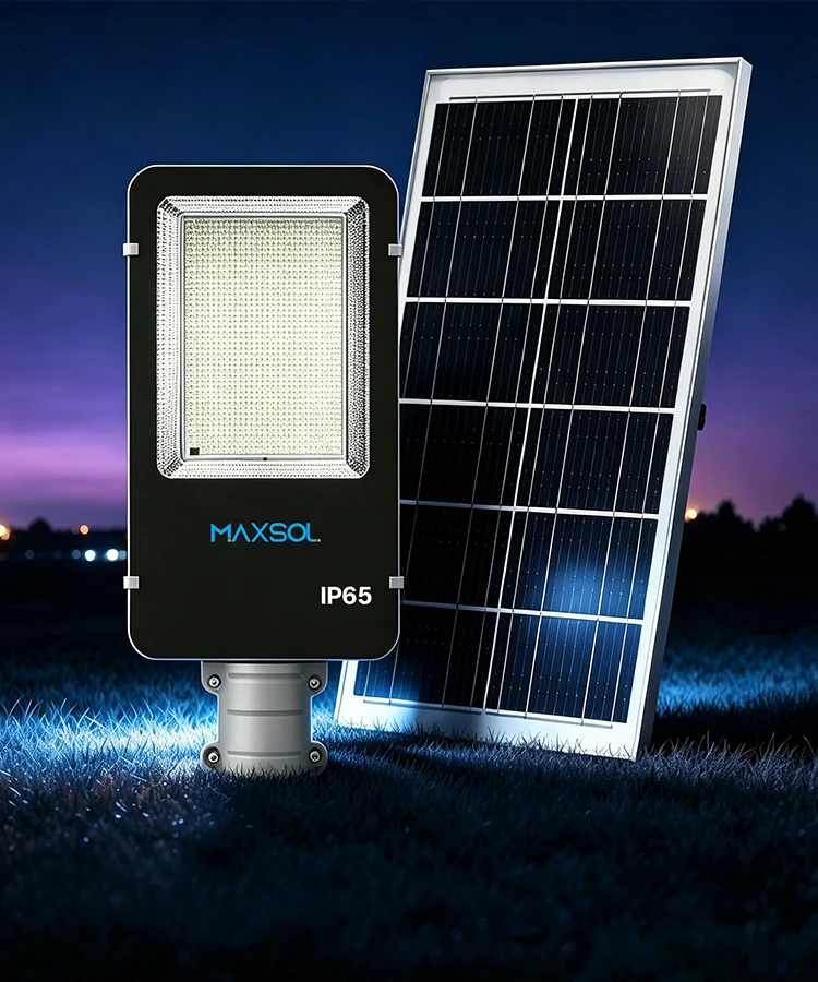 30W 30AH straatlamp op zonne-energie