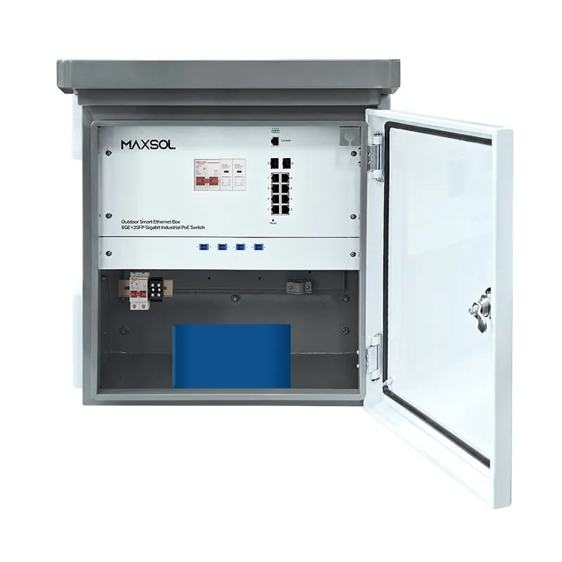 Maxsol SBOX2802SFG-I-288WH outdoor smart box met ingebouwde LiFePO4-accu